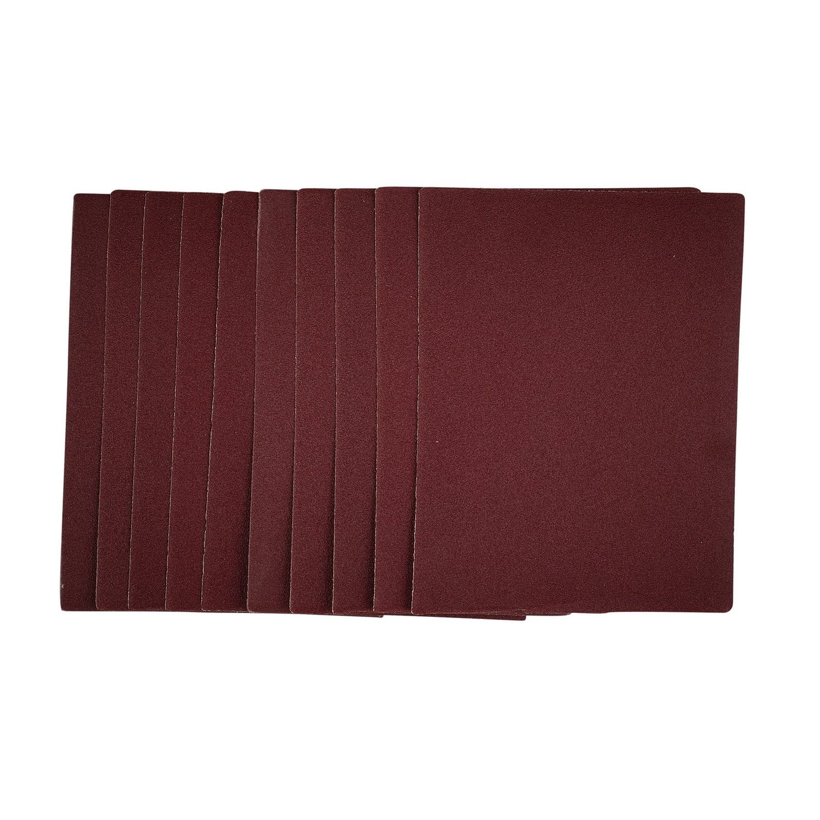 Draper 1/4 Sanding Sheets, 115 X 150Mm, 120 Grit (Pack Of 10)