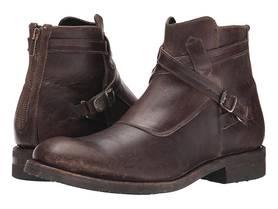 

Frye Stone Cross Strap (Espresso Polished Stonewash) Men's Pull-on Boots