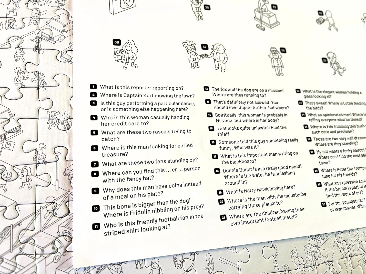 MicroMacro Jigsaw: The Home Game | 500 Piece Mystery Puzzle Game for Kids & Adults | Build The Soccer Stadium, Find Hidden Objects & Solve Mysteries | Search and Find Challenge | Ages 8+ | 1 Player