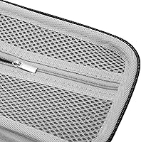 Vista 9 de Diydeg Funda de viaje rígida para proyector Nebula Capsule 3 1080p, bolsa de proyector portátil con interior suave, a prueba de golpes