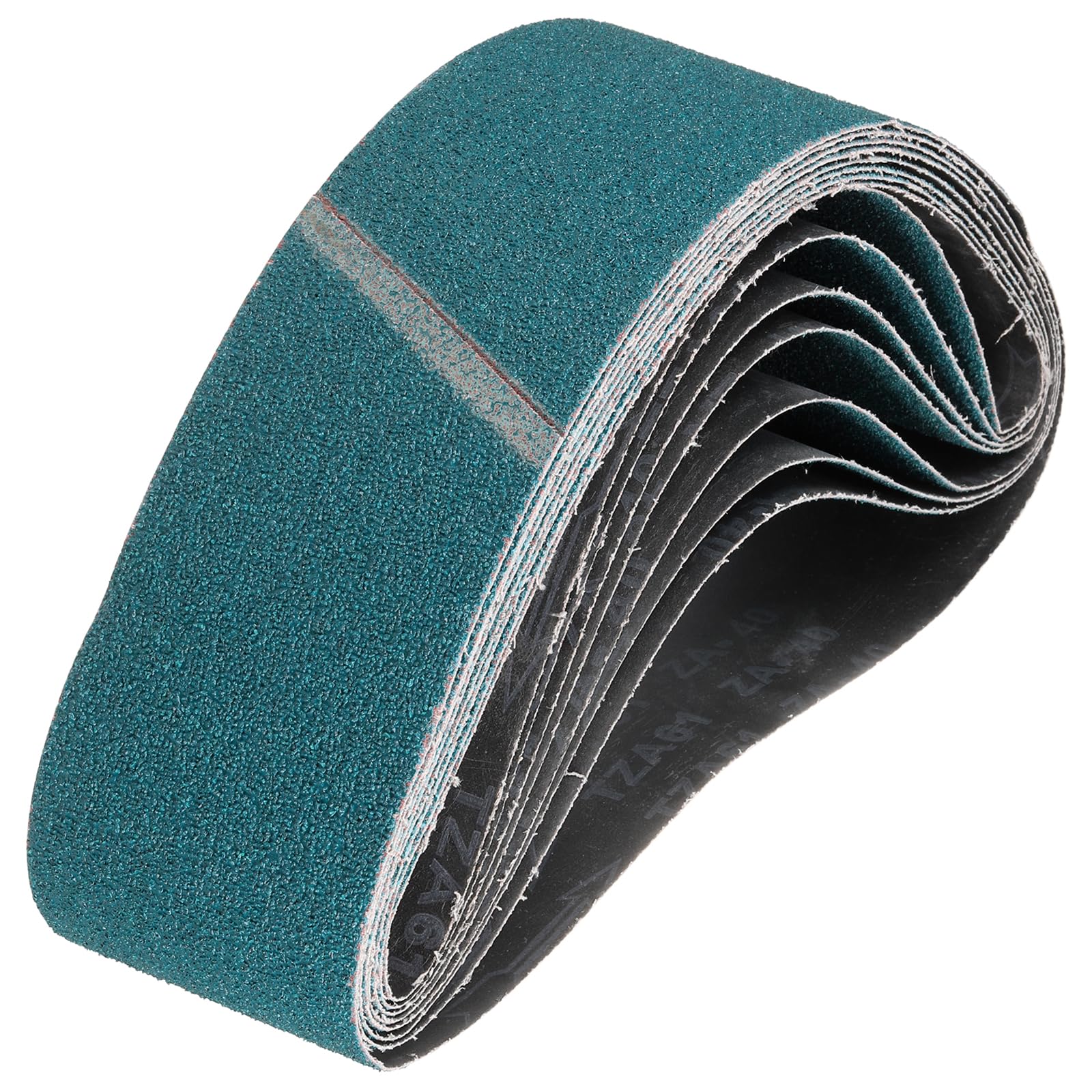 QUARKZMAN Correas De Lija De 100 Mm X 915 Mm, 12 Piezas Granos 40/60/80/120 Correa Abrasiva De Zirconia Para Lijadora, Para Trabajos En Madera, Pulido De Metales, Afilador De Cuchillos