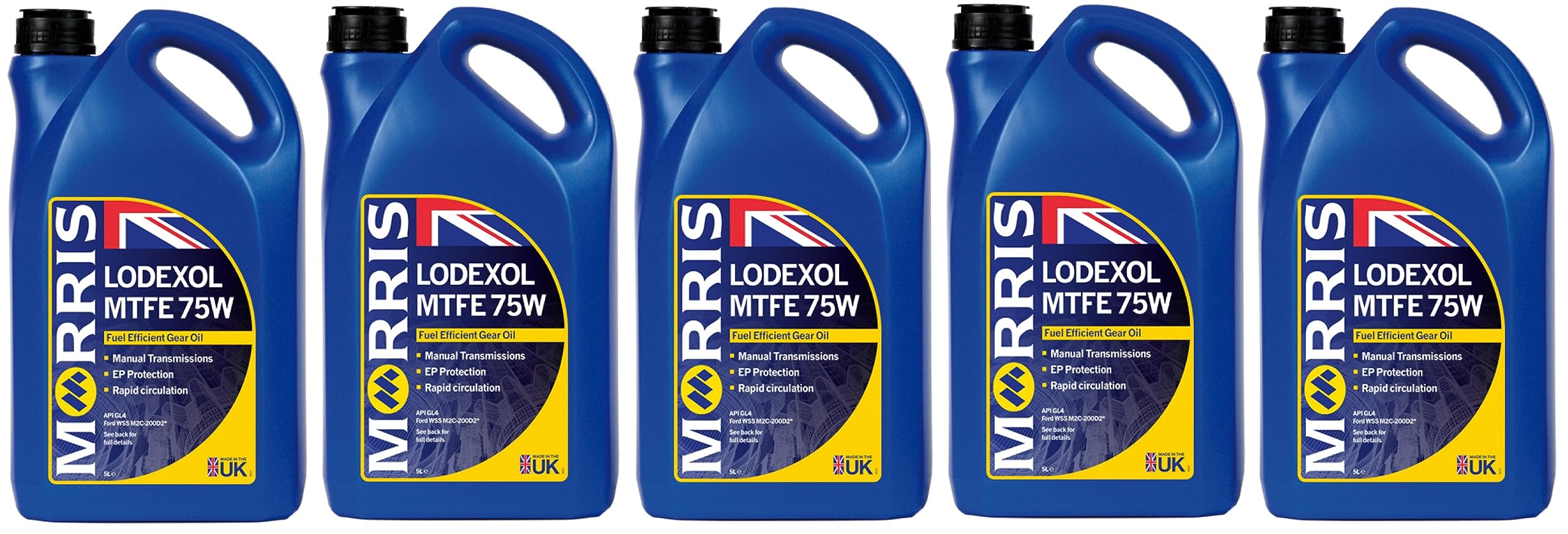 Morris Lubricants Lodexol MTFE 75W GL4 Fuel Efficient Automotive Gear Oil, 25 Litres