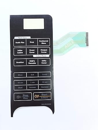 Able MH6549QS Microwave Oven Membrane Keypad