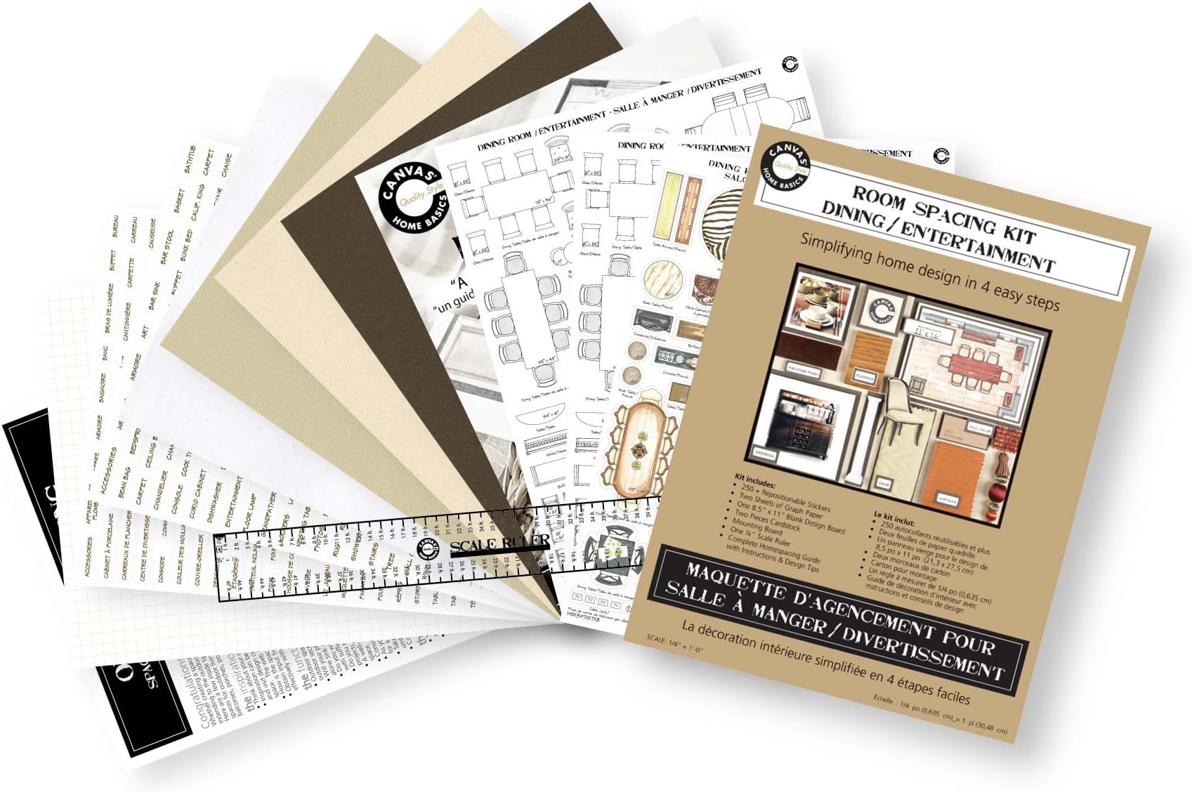 Canvas Corp Dinning and Entertaining Room Spacing Kit