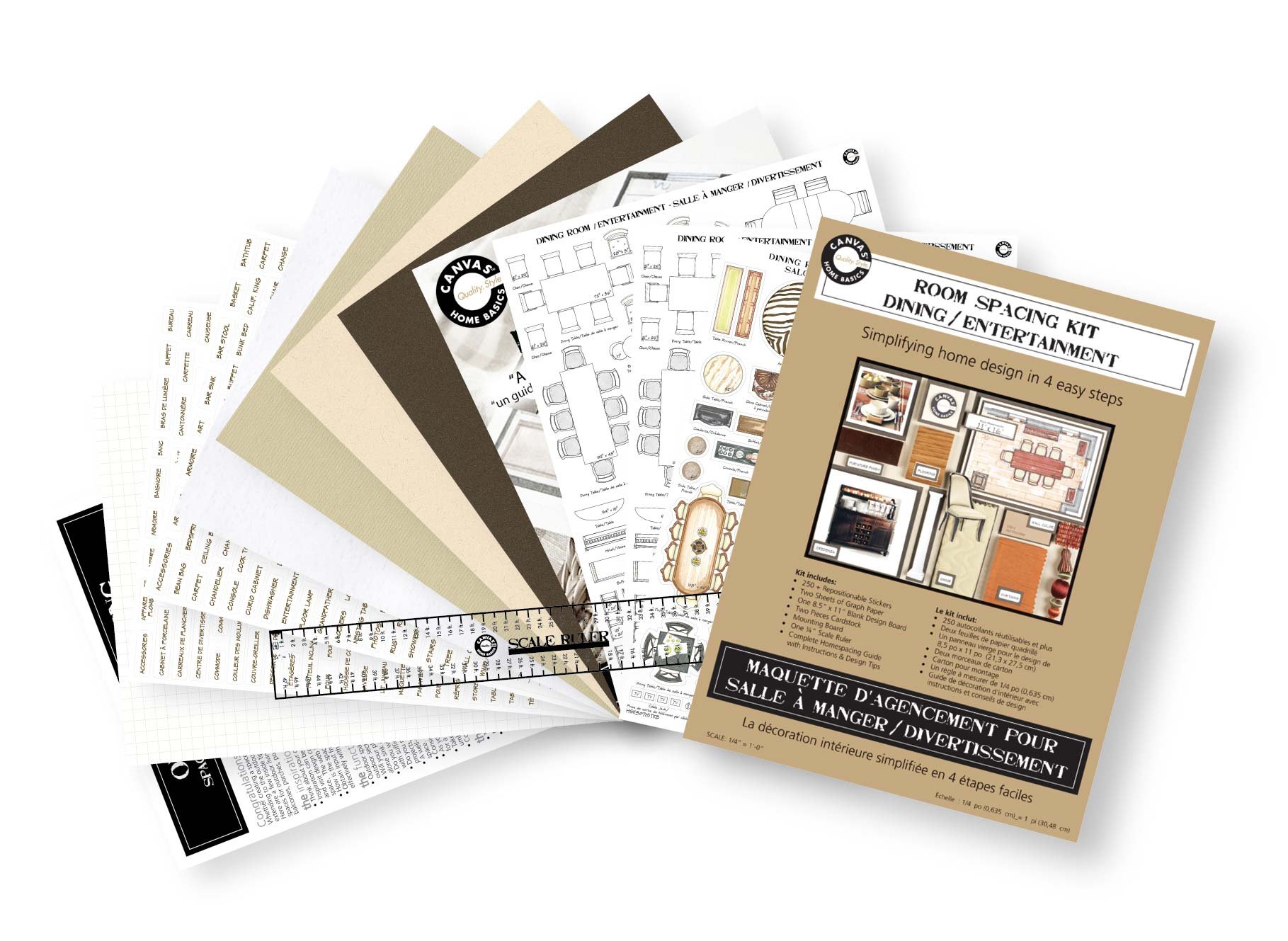 Canvas Corp Dinning and Entertaining Room Spacing Kit