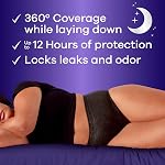 Always Discreet Nuit, Couches pour adultes pour femmes, sous-vêtements d'incontinence de nuit XL/XXL, 14 unités​