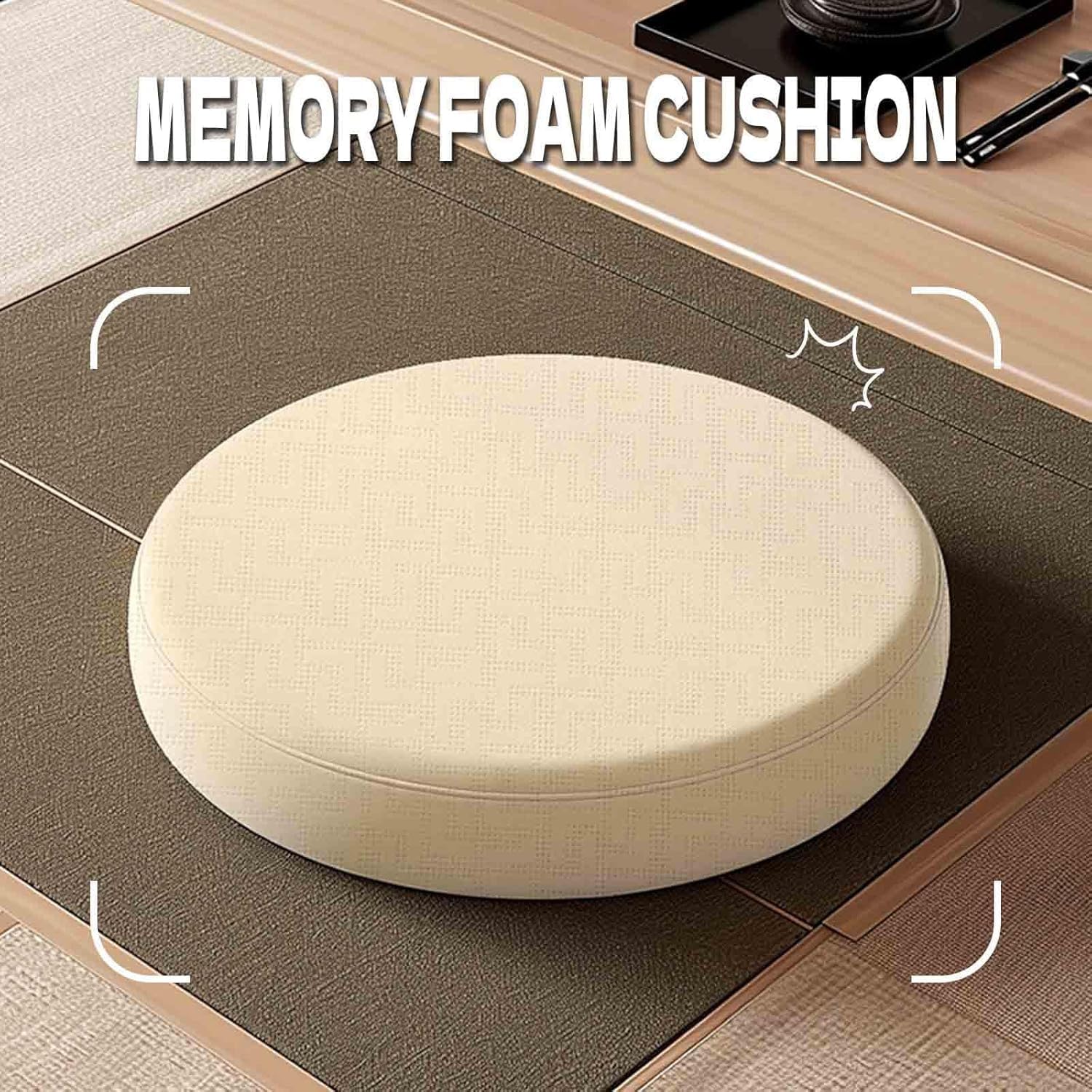 Round Outdoor Bistro Chair Cushions Set of 2/4 11/15/13”Thick Round Seat Cushions Waterproof Round Patio Chair Pads for Outdoor Furniture(C4,35cm/13in 2pcs)