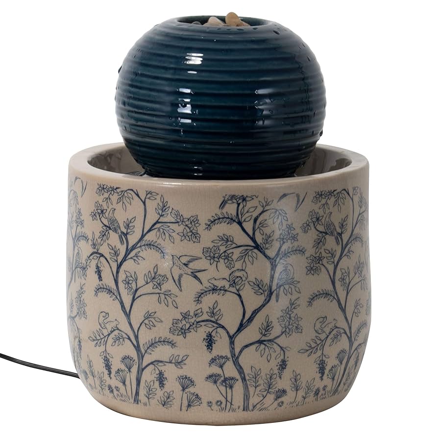 Amazon.com: Foreside Home and Garden Multicolor Chinoiserie