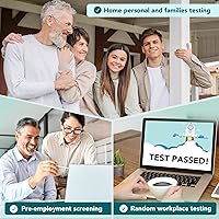 Vista 6 de Paquete de Easy@Home 5 Panel Examen instantáneo de drogas en orina (THC), cocaína (COC), opio (OPI 2000), benzodiacepinas (BZO), anfetamina (AMP)