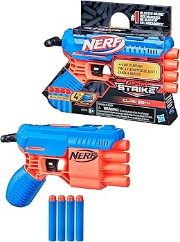 Nerf Alpha Strike Claw QS-4 Blaster 4 Official Nerf Elite Foam