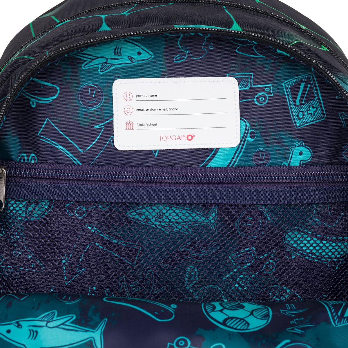 TOPGAL Schulrucksack für Jungen ab 2. Klasse, ergonomisch & leicht, wasserabweisend, mit reflektierenden Elementen, 26 L Schulranzen mit Brustgurt & Rückenpolsterung (Grün)
