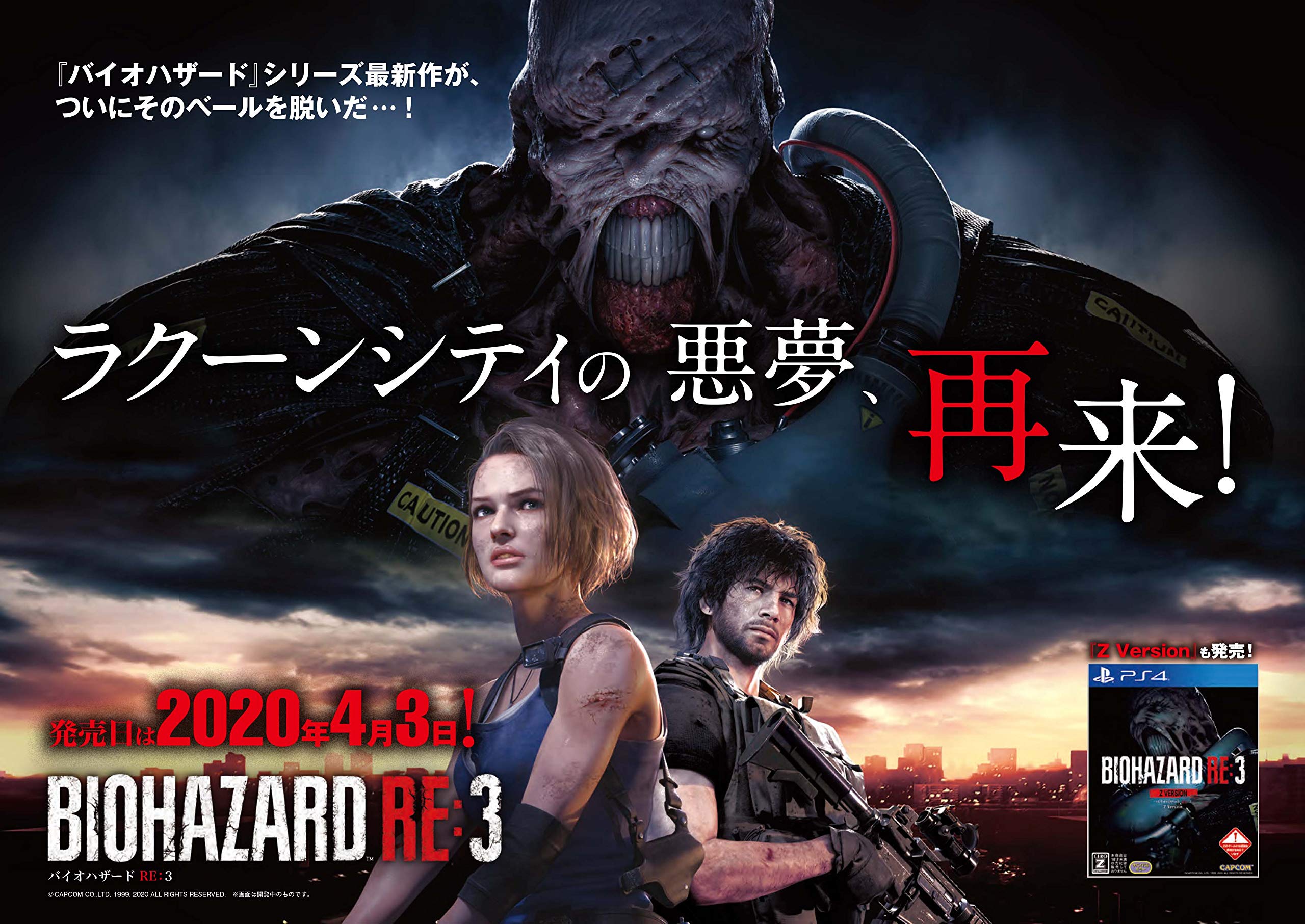 激レア BIOHAZARD RE:3 COLLECTOR