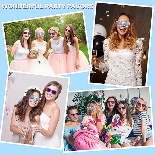Miniatura 2 de Paquete de 612 lentes de sol de despedida de soltera para dama de honor, novia, tribu, suministros de fiesta, regalos de fiesta de boda