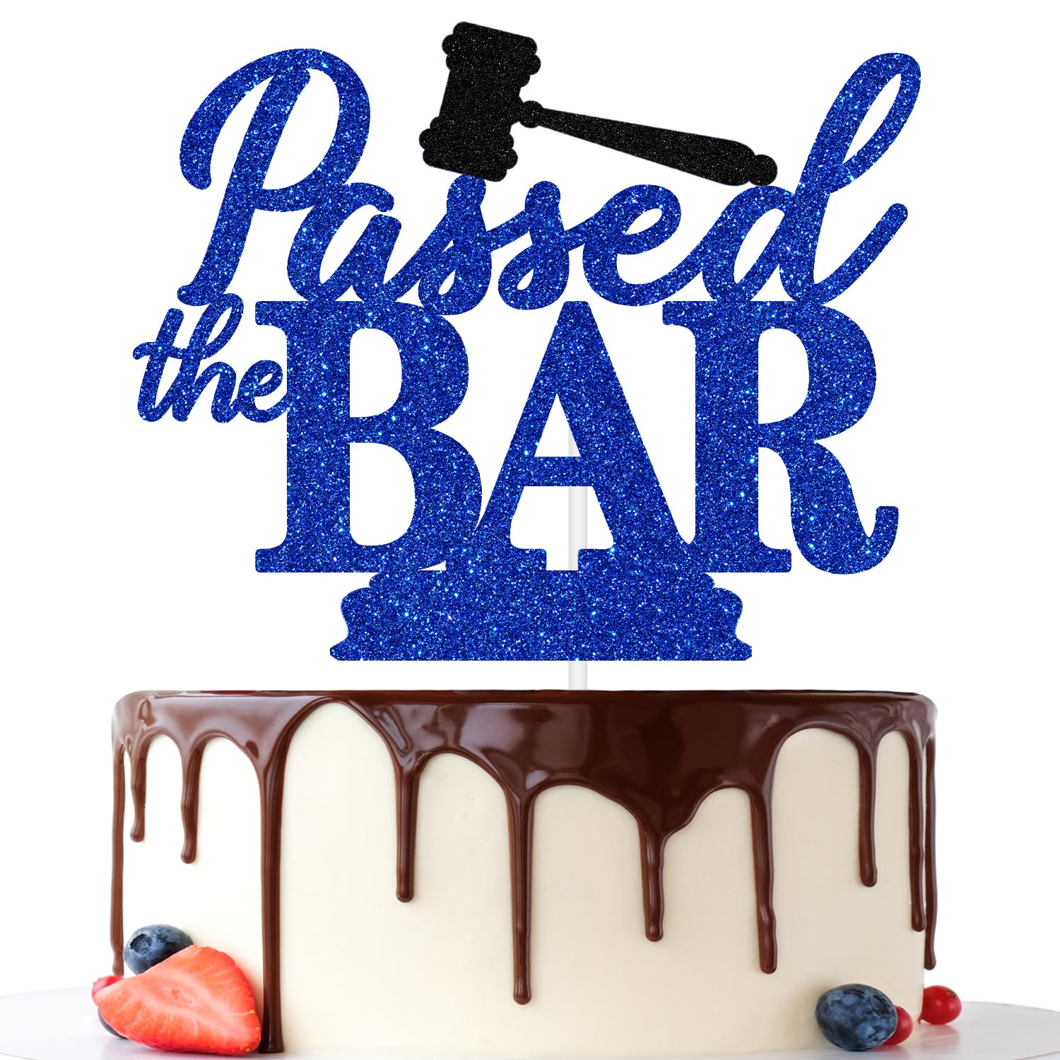 Jenrtvis Passed the Bar Cake Topper, Future Lawyer, Congrats Lawyer Grad Cake Decorations, Law School Graduation Party Decorations 2025, Congrats Grad