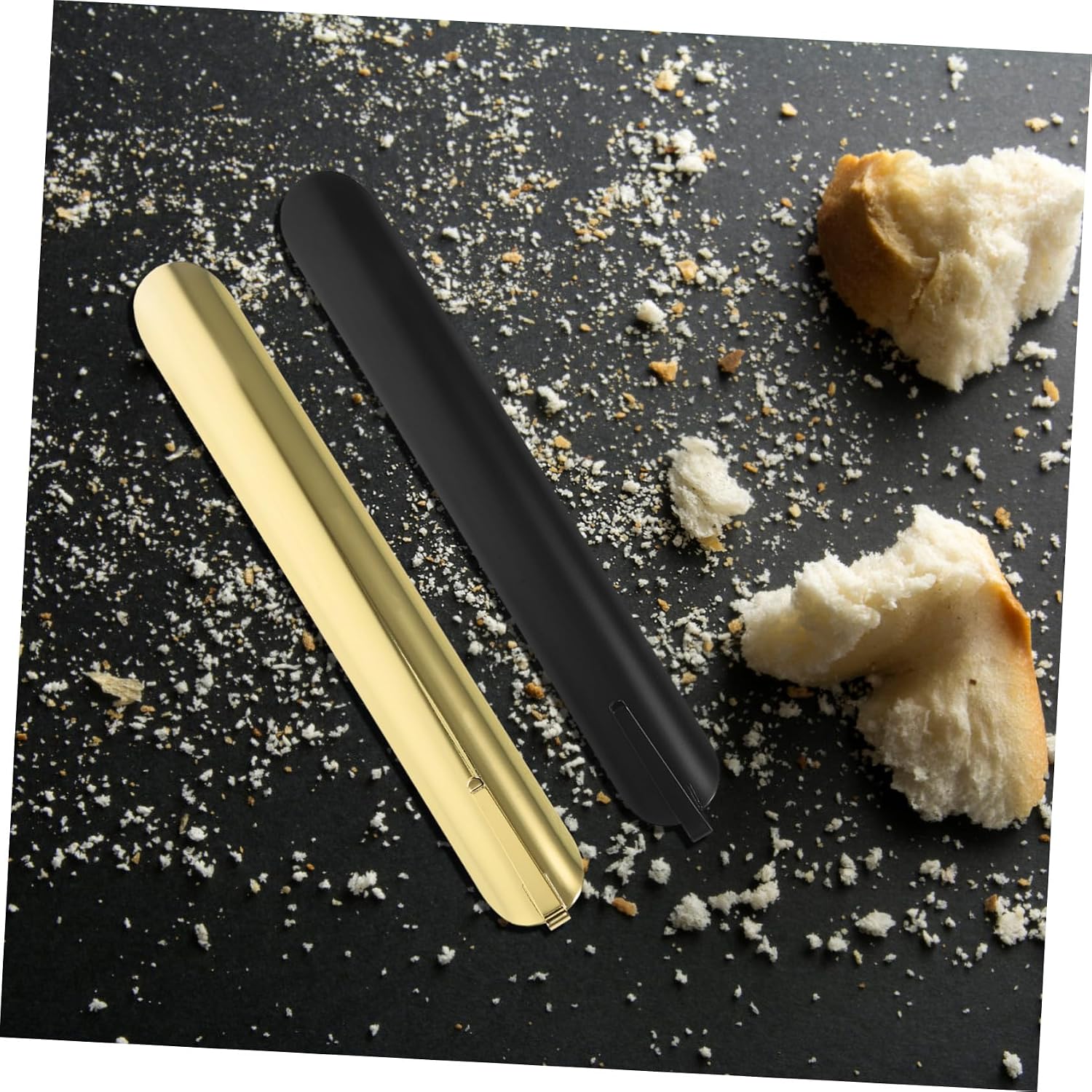 BESTOYARD 2pcs Stainless Steel Table Crumb Sweeper Efficient Crumb Remover for Servers Elegant Table Cleaner Tool for Restaurants and Homes for Quick Cleanup of Tablecloths image 4