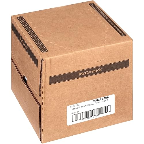 McCormick Grill Mates Montreal - Condimento de pollo, 23 onzas (paquete de 6)