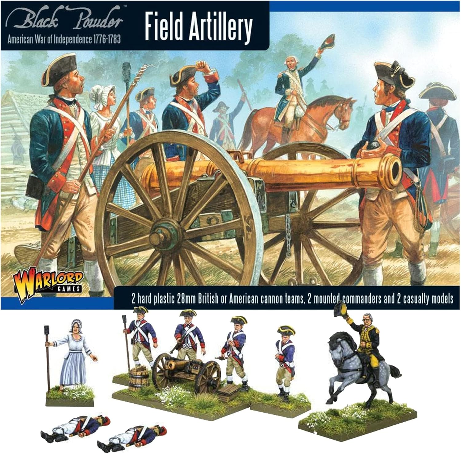 Wargames Delivered - Warlord Games Black Powder War Epic Battles Waterloo Campaign Prussian Landwehr Brigade Miniatures Wargaming, 4 Regiments - Plastic Model Kit