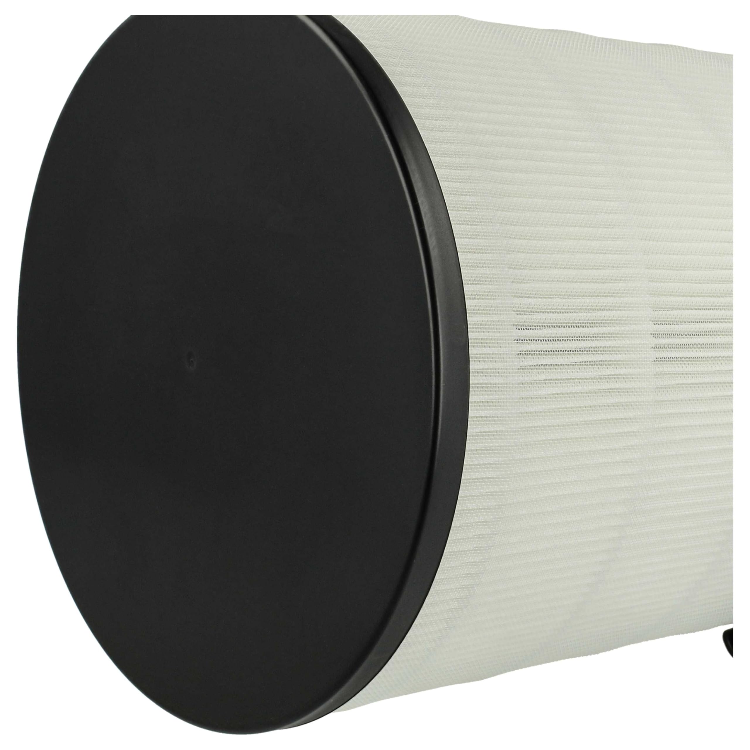 vhbw 2 x filtr z węglem aktywnym zastępuje Philips FYM860/30, 883486030771 oczyszczacz powietrza - Filtr powietrza HEPA 13 czarny/biały