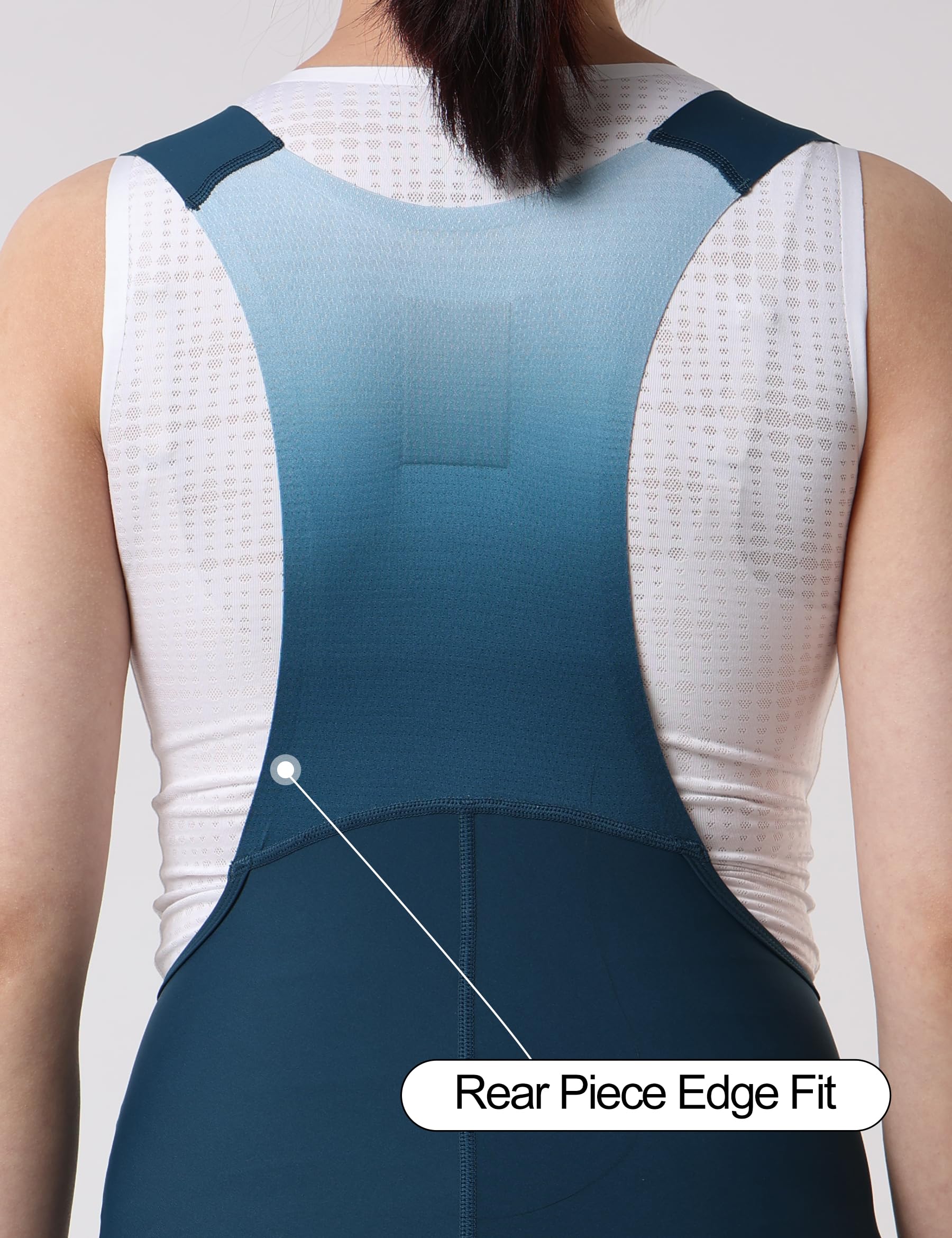 LAMEDA Salopette Ciclismo Donna con Fondello 3D Pantaloncini Ciclista con Bretelle da Bici da Strada Pantaloncini MTB Asciugatura Rapida Trasapirante