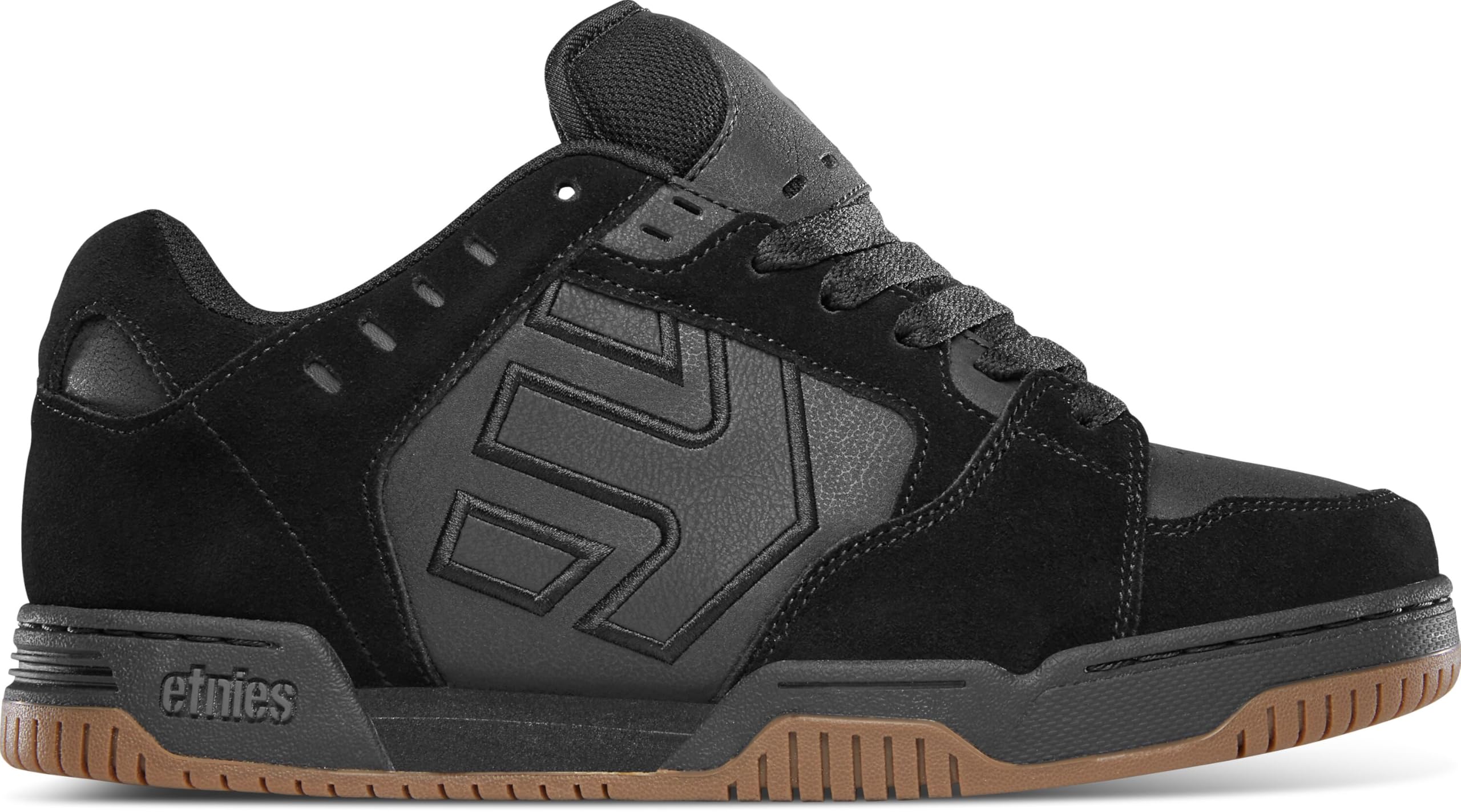 Etnies Men's Faze Skate Shoe, Black/Black/Gum, 10.5