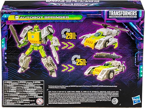 Miniatura 3 de Transformers Generations Legacy Wreck ‘N Rule Collection Autobot Springer, Ages 8 and Up, 7-inch (Amazon Exclusive)