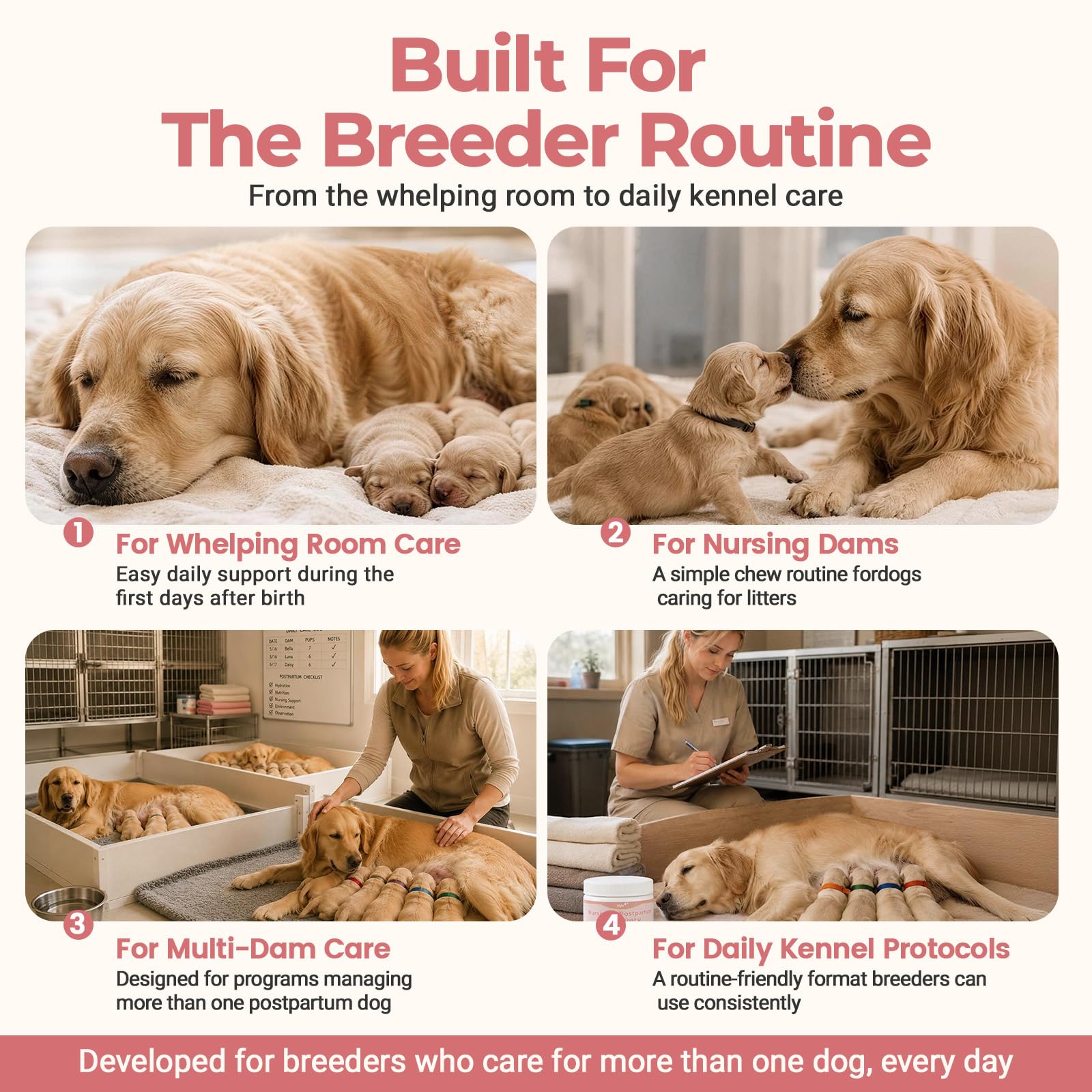 VUN Lactation Support for Dogs,Dog Nursing Postpartum Chews — Amazon image 4