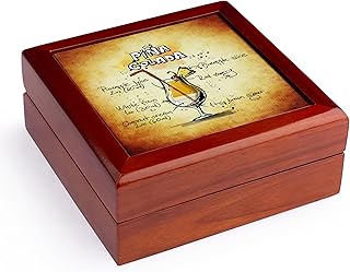 3dRose Cocktail Pina Colada, Jewelry Box jb-234217-1