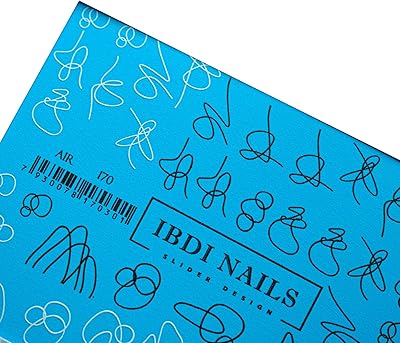 IBDI line nail Decals/Sliders for manicure or pedicure, Decal for nails, Slider for manicures and pedicures, Nail art (Abstract)