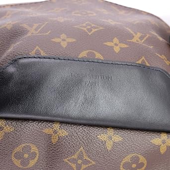 Pre-Loved Avenue Sling Bag Macassar Monogram Canvas, Brown