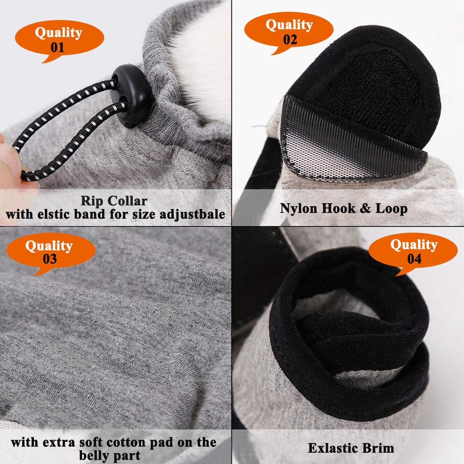 Tuta Da Recupero Professionale Per Gatti Per Ferite Addominali O Malattie Della Pelle, Abbigliamento Domestico Per Animali Domestici Colletto Elettronico Gilet Alternativo Per Gatti Per Cuccioli