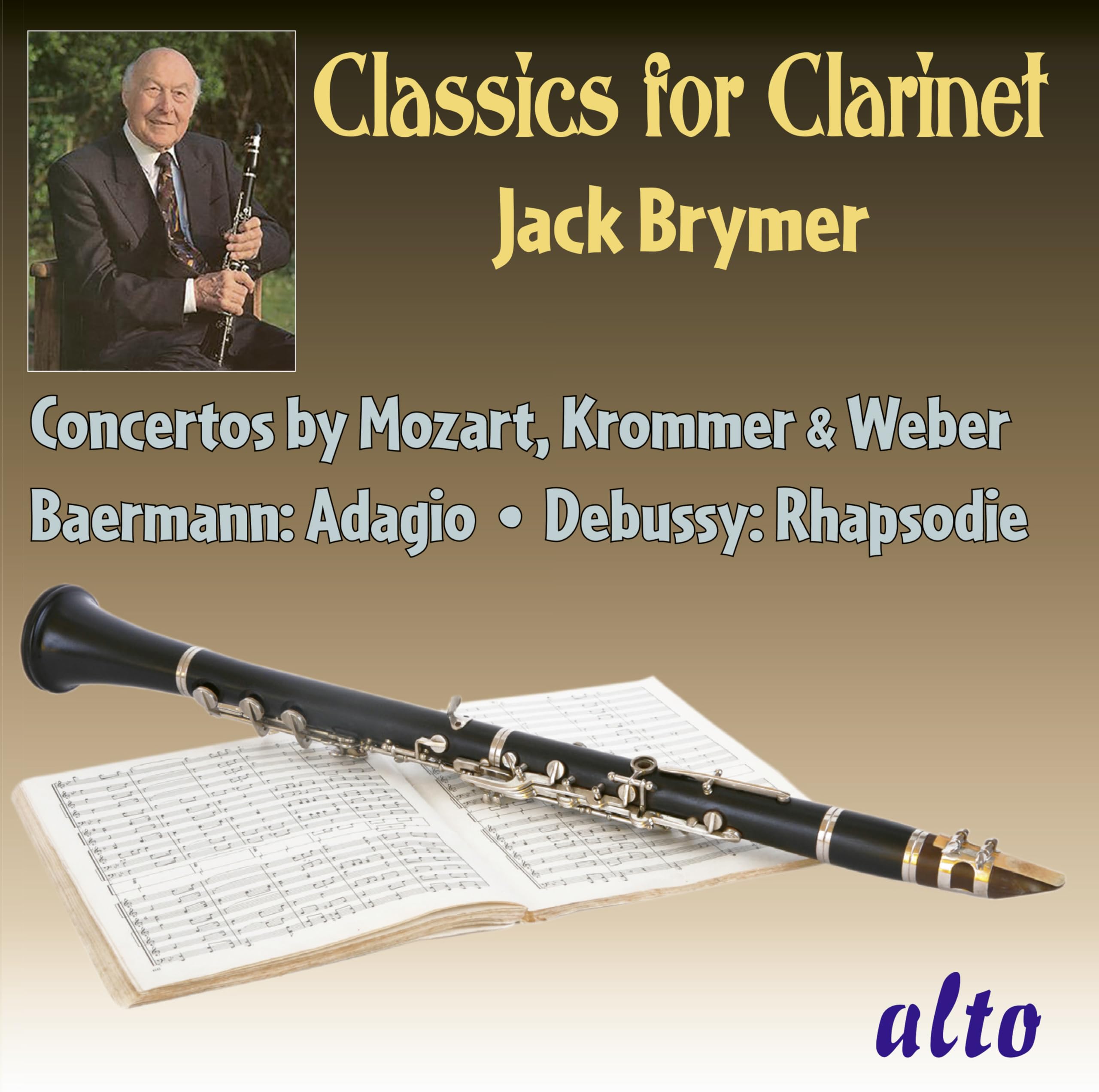 Jack Brymer: Concertos By Mozart, Krommer & Weber/...