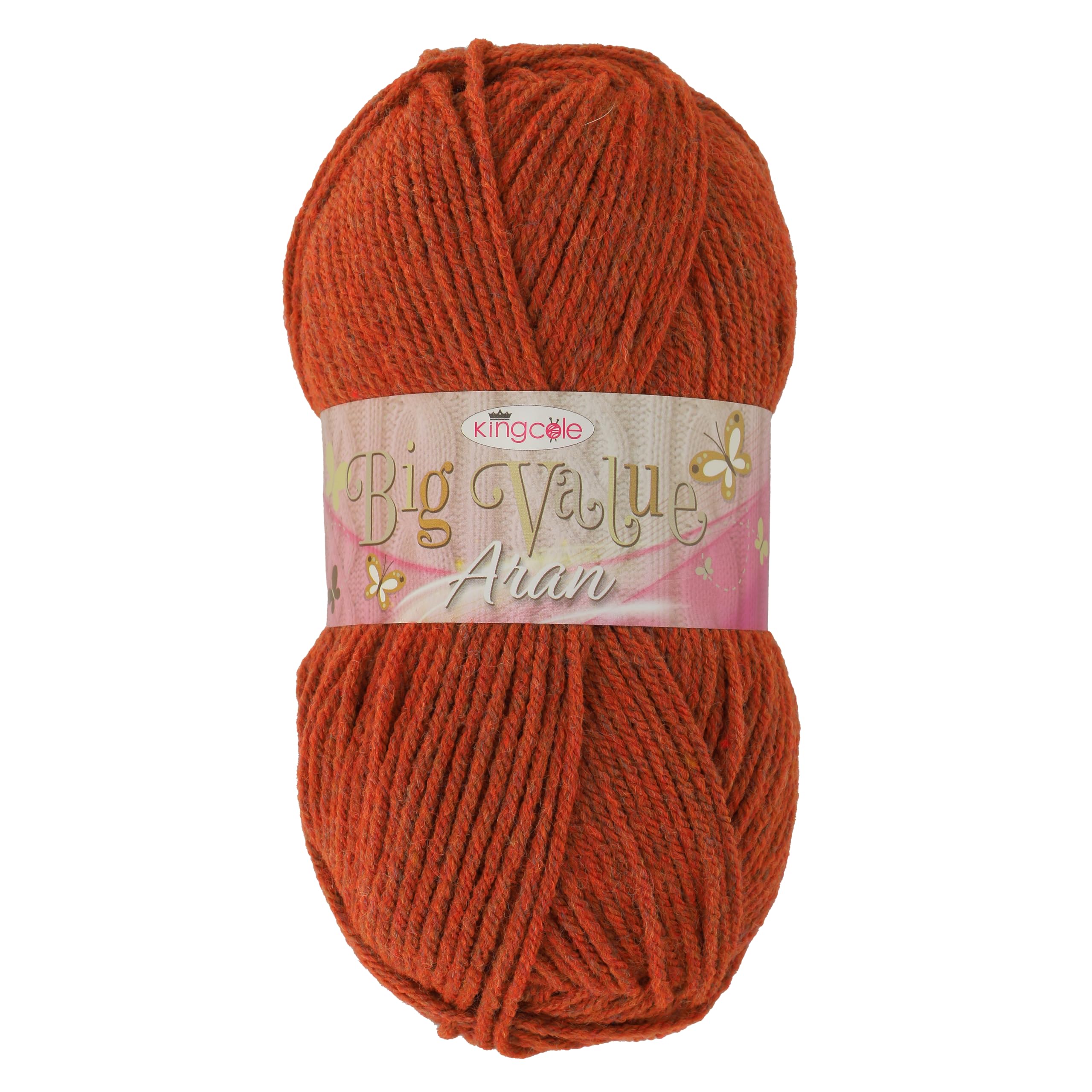 King Cole Big Value Aran - Rust (3927)