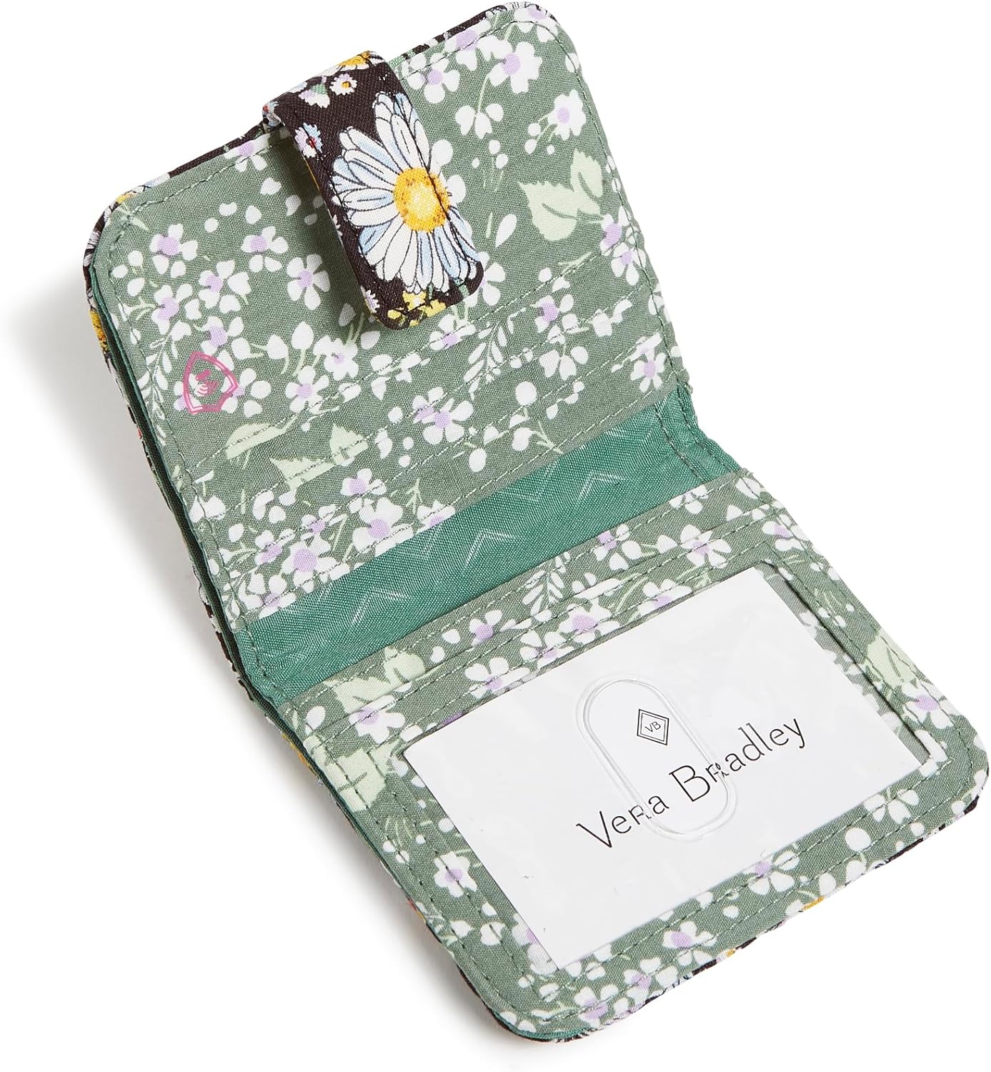 Vera Bradley Women's Cotton RFID Finley Small Wallet