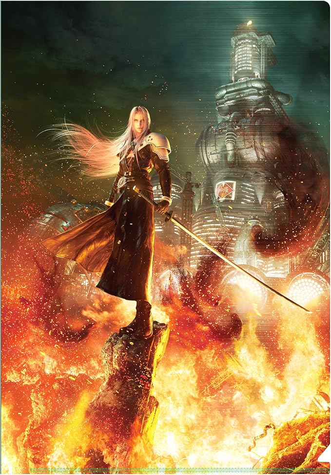 Amazon Com Square Enix Final Fantasy Vii Remake Metallic File Vol 2 Office Products