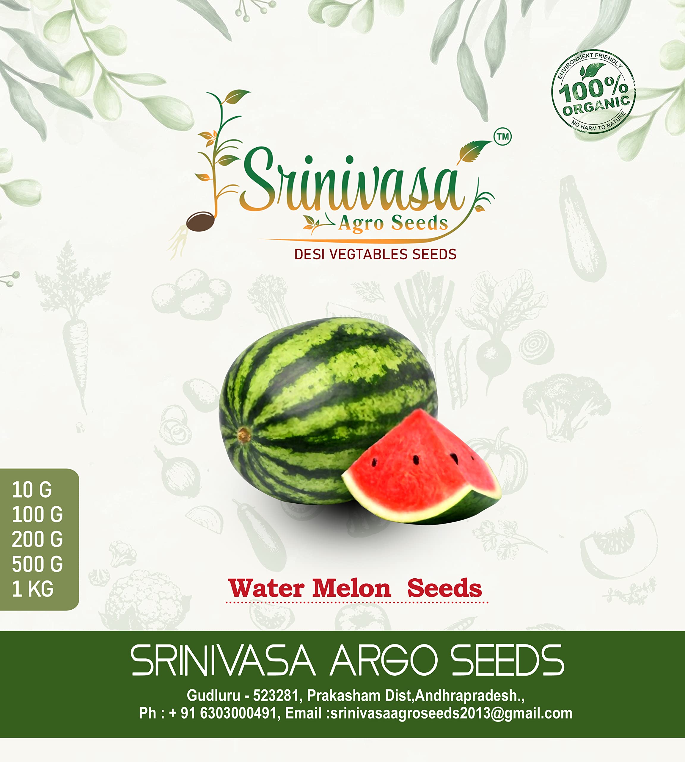 Srinivasa Agro Seeds Hybrid Watermelon/Magaj Seeds, 100g (B09RDQRJ9B) Amazon Price History, Amazon Price Tracker