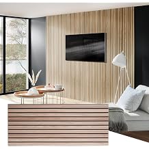 Wall!Supply Ultralight Linari Natural EPS Foam Faux Wood 3D Wall Panels - Home Decor Wallpaper Alterantive for Living Room, Bedroom, and Office - Easy Installation DIY Room Decor - 4 Pack 24.96 Sq Ft