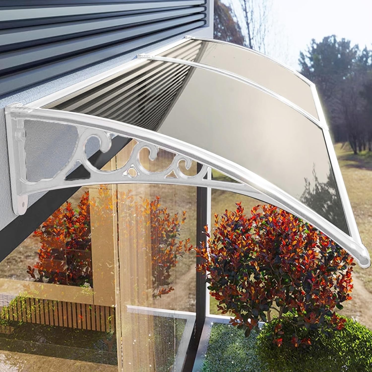 Amazon.com : Room Awnings for Windows 32x32 in/80x80 cm, Porch Awning ...