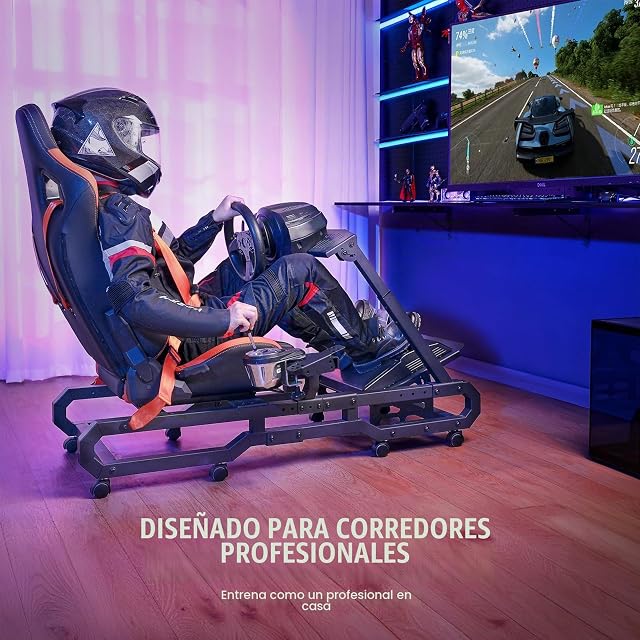 Foto 6 de 8 de Soporte para Volante de Carreras VEVOR con Ruedas para Logitech G923/G920/G29