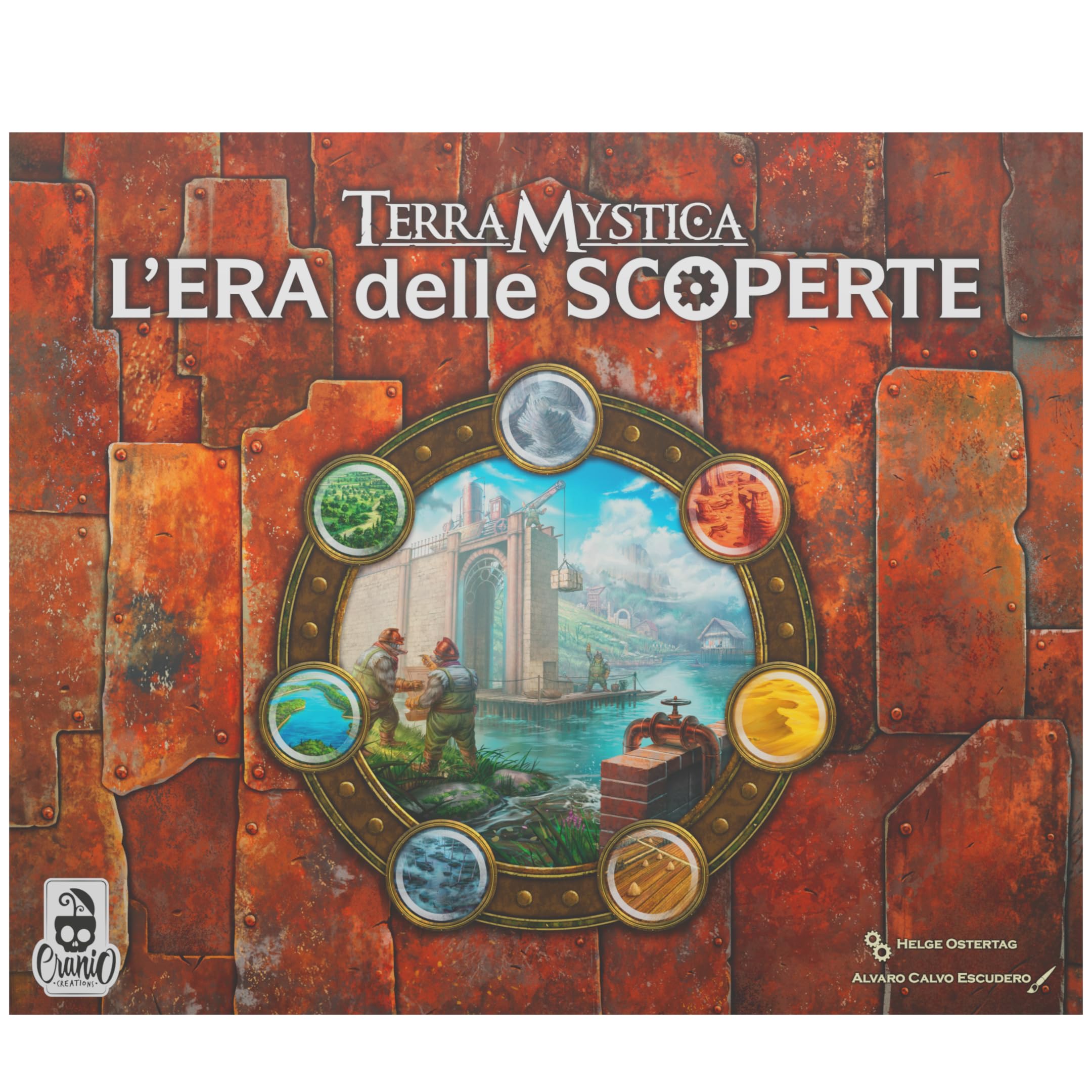 Cranio Creations - Terra Mystica L'Era Delle Scoperte, Un Gioco Indipendente Ambientato Nell'Universo Di Terra Mystica, Edizione in Lingua Italiana