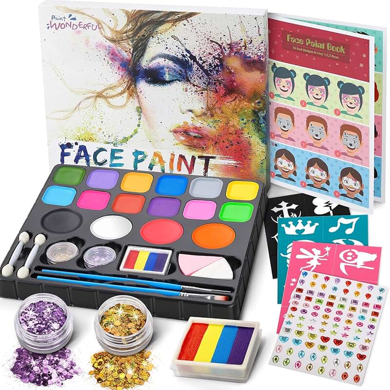 Amazon.co.uk face paint set