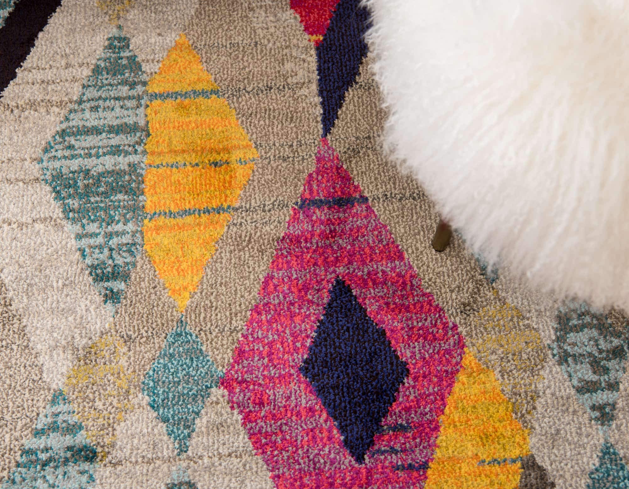 Unique Loom Sedona Collection Flächenteppich – Southwestern Muster, 70 X 180 Cm, Pink/Rot