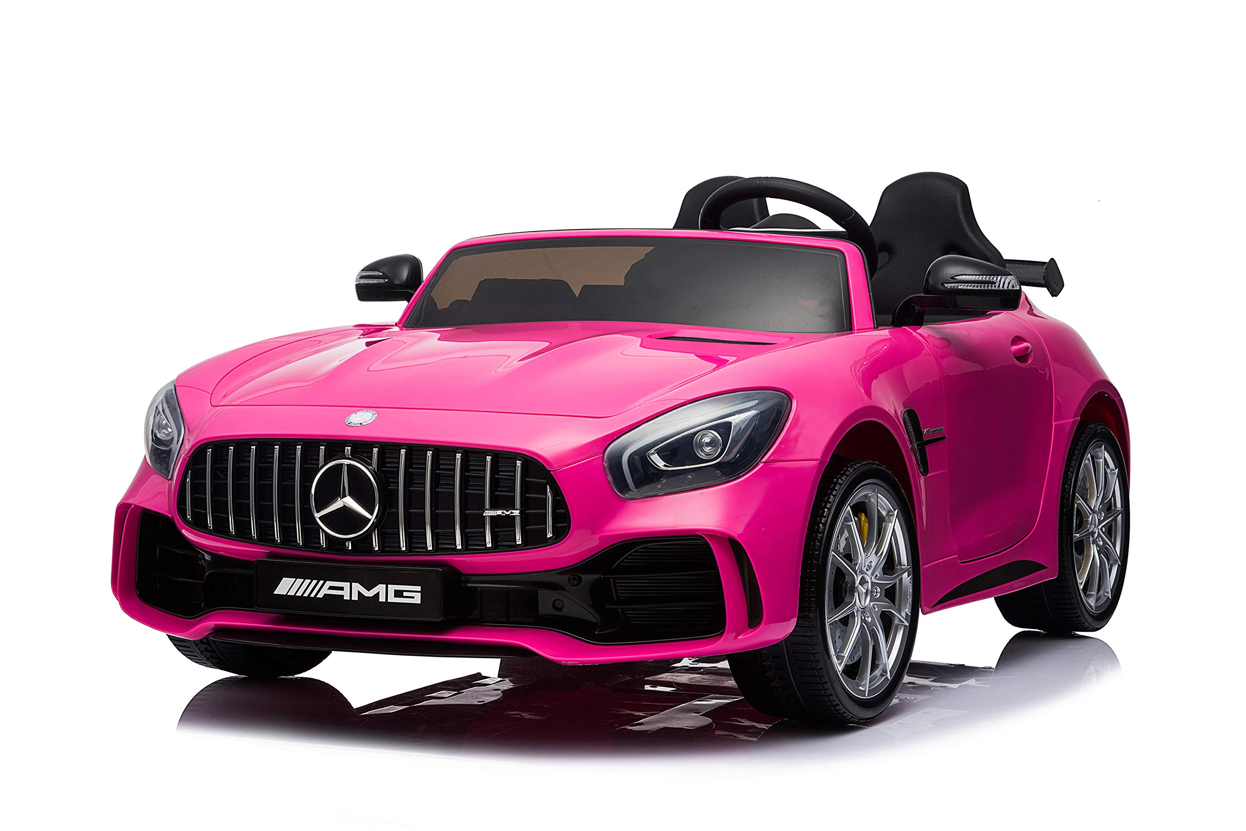 Buy First Drive Mercedes Benz GTR Pink 2 Seater 12v Kids Cars Dual