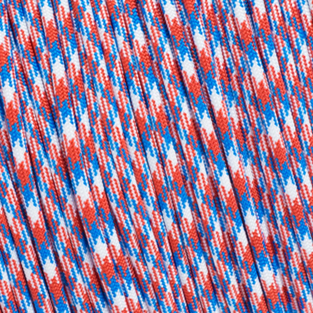 West Coast Paracord 10 '25' 50 '& 100' Hanks Foot Type III 7 Strand 550 Paracord corda paracadute molti colori – più grande selezione, Stormy Weather, 50 Feet