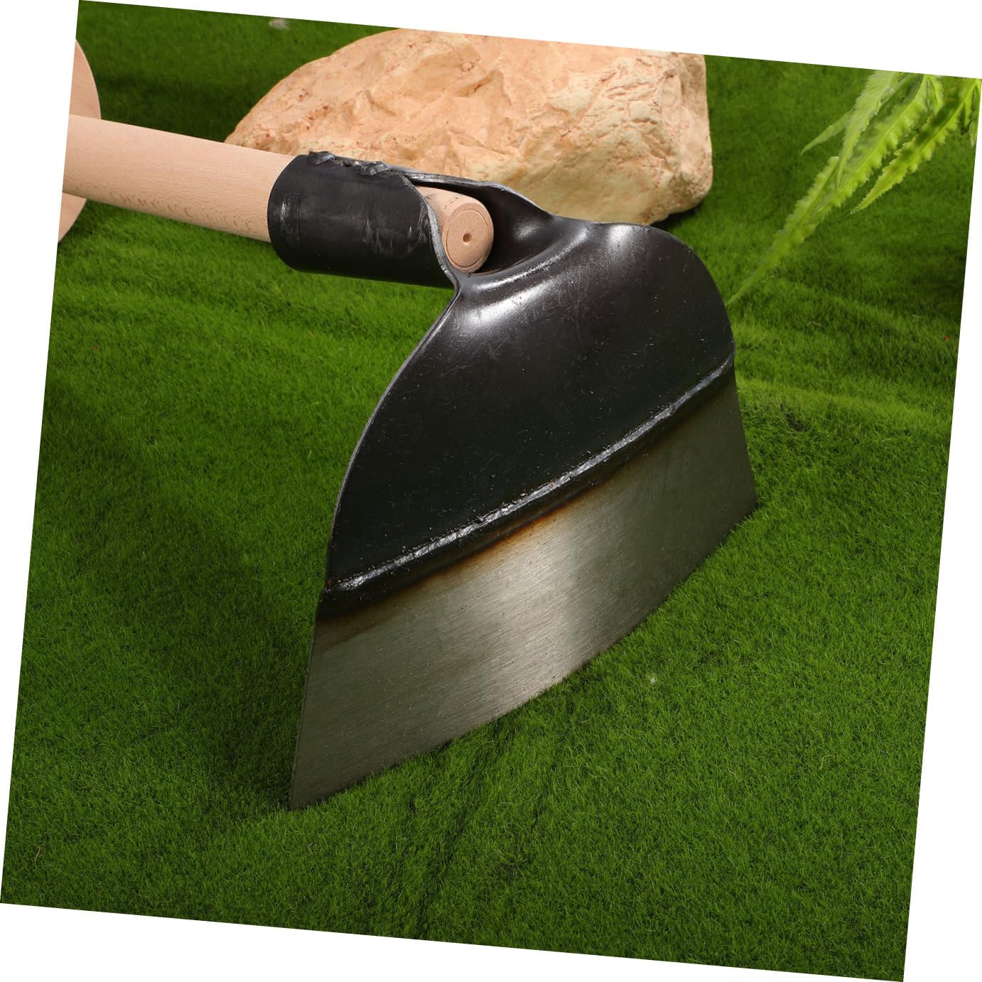 Azada de Jardinería de Acero sin Mango para Deshierbe y Labranza | Herramienta Manual para Huerto, Afloja el Suelo Facilidad, Apta para Jardineros y Cultivadores
