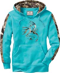 Legendary Whitetails Womens Camo Hoodie Comfy Pullover Sweatshirt