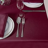 Vista 266 de Rectangle Tablecloth 90x132 inch Washable Polyester Fabric Table Cloth for Wedding Party Dining Banquet Decoration（90x132, Turquoise）