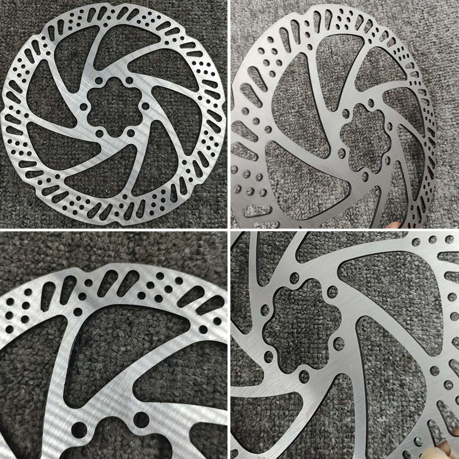 Pack of 2 Bicycle Brake Disc, Bicycle Disc Brakes, Centre Lock Tool Brake Disc with 160 mm Disc Brake - Image 3