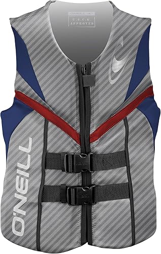 Miniatura 3 de O'Neill - Chaleco salvavidas para hombre, modelo Reactor, aprobado por la Guardia Costera de los Estados Unidos (USCG)