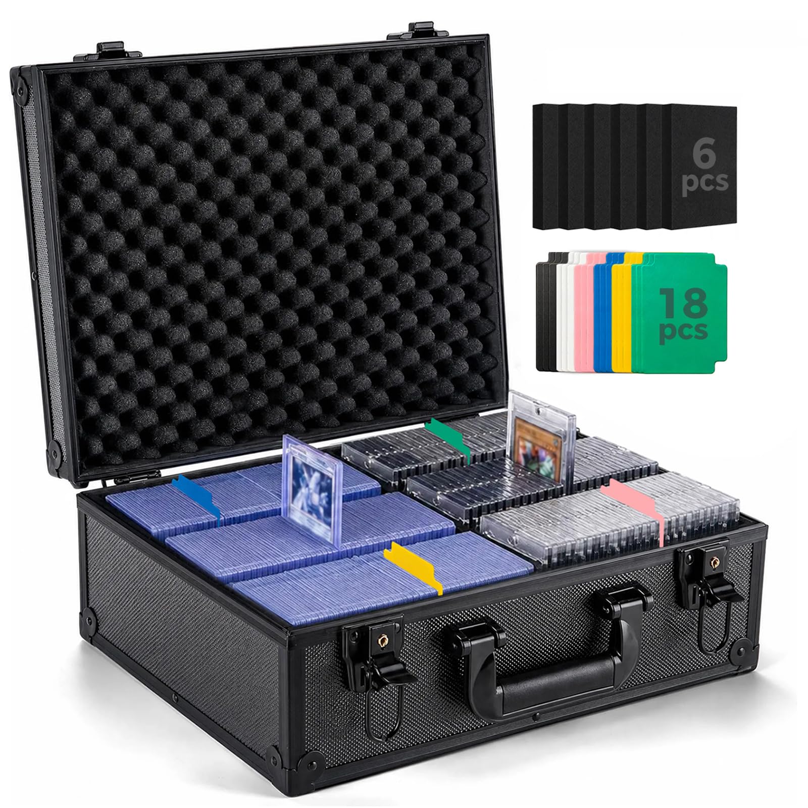 Graded Card Storage Box, Top Loaders Storage Box, Trading Card Case Sports