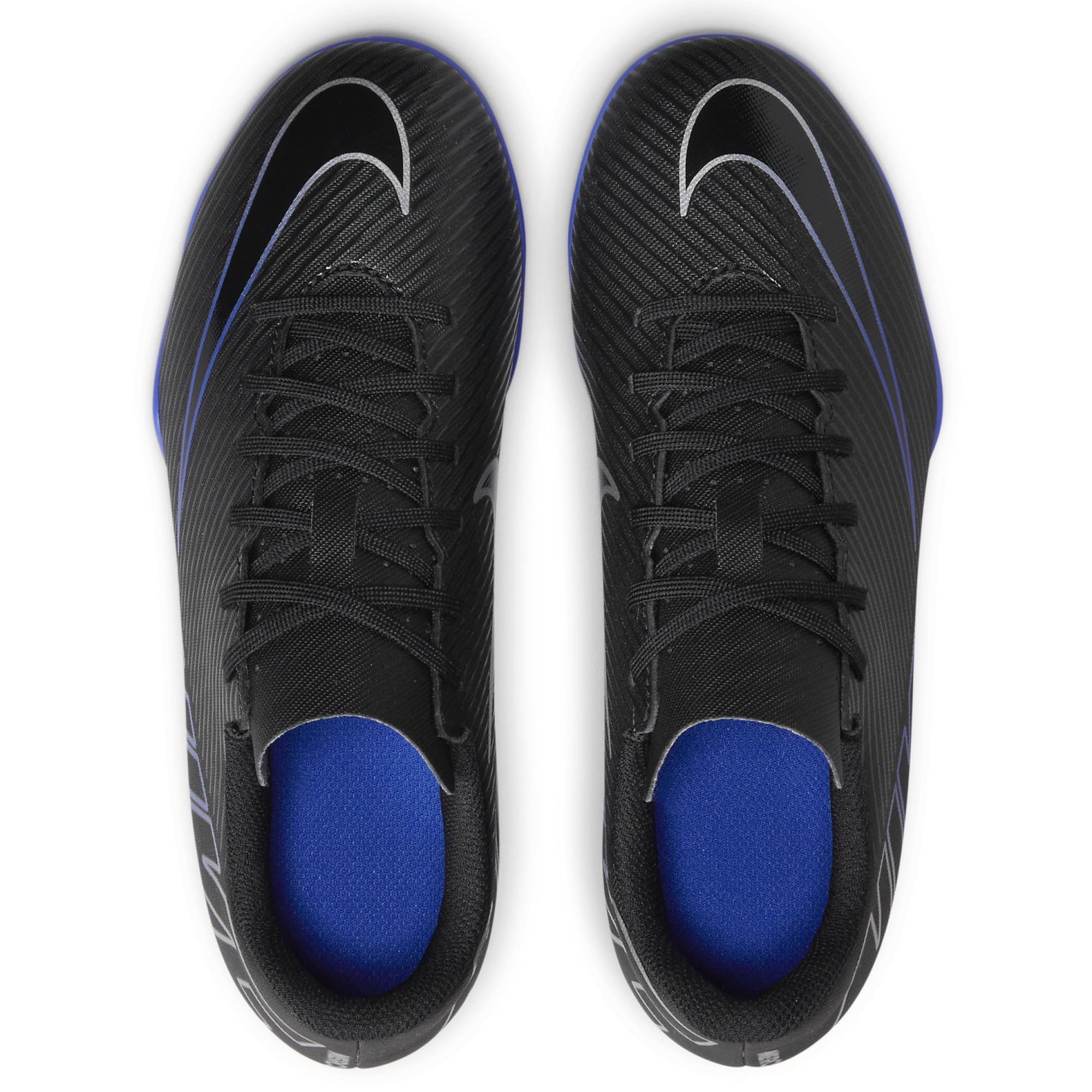 Nike Nike Jr Mercurial Vapor 15 Club Black/Chrome-Hyper Royal Chaussure de footballMixte Enfant